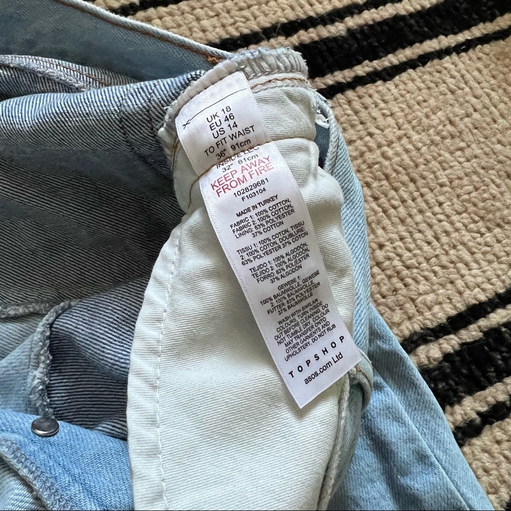 Topshop Spiral Kort Jeans View 4